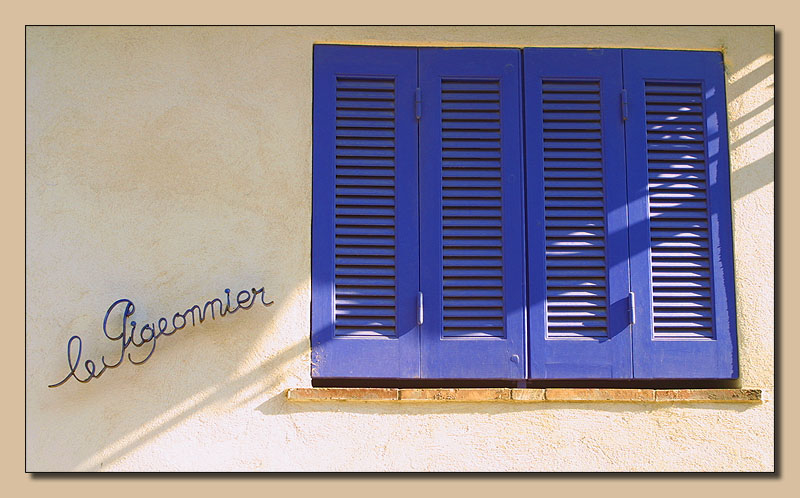 Blaues Fenster #1