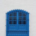 Blaues Fenster