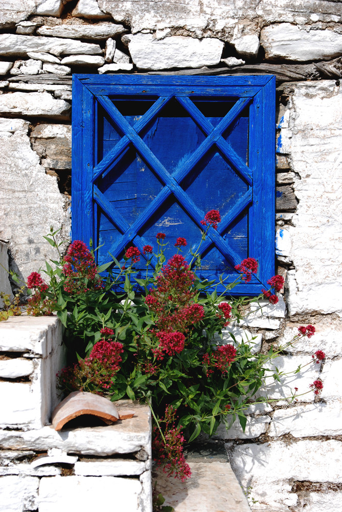 blaues Fenster...