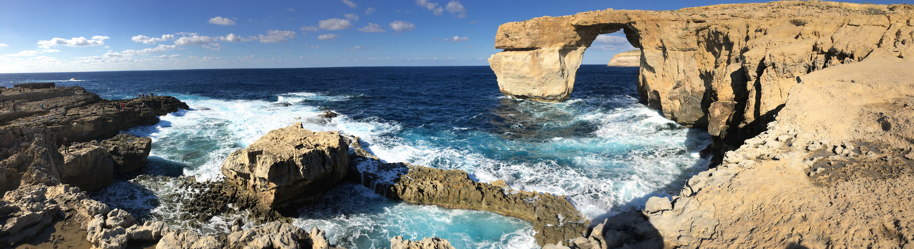 'Blaues Fenster'  -  als Panorama -