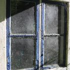 blaues fenster