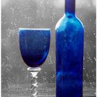 blaues Glas