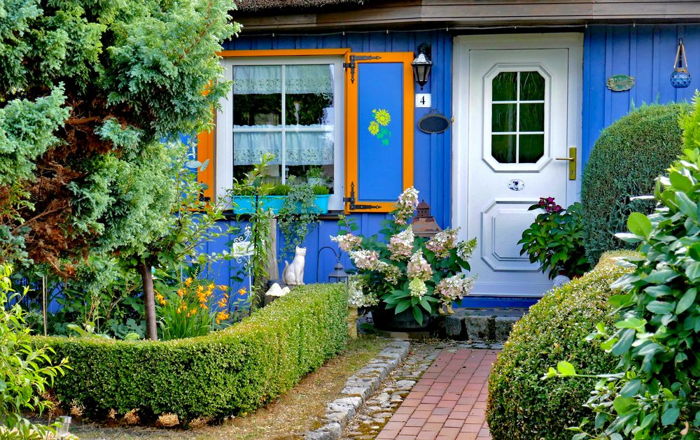 Blaues Haus Foto & Bild architektur, deutschland, europe Bilder auf