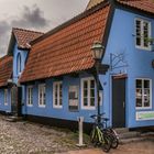 blaues Haus am Hafen - Flensburg