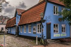 blaues Haus am Hafen - Flensburg