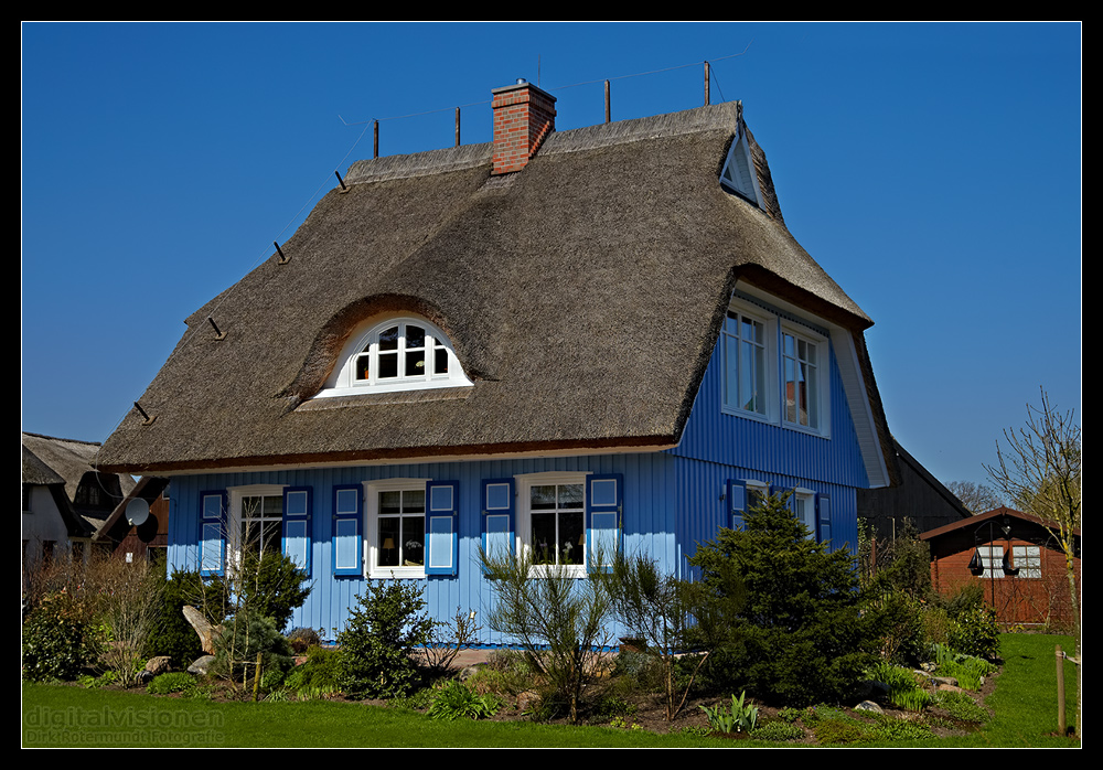 Blaues Haus in Wieck