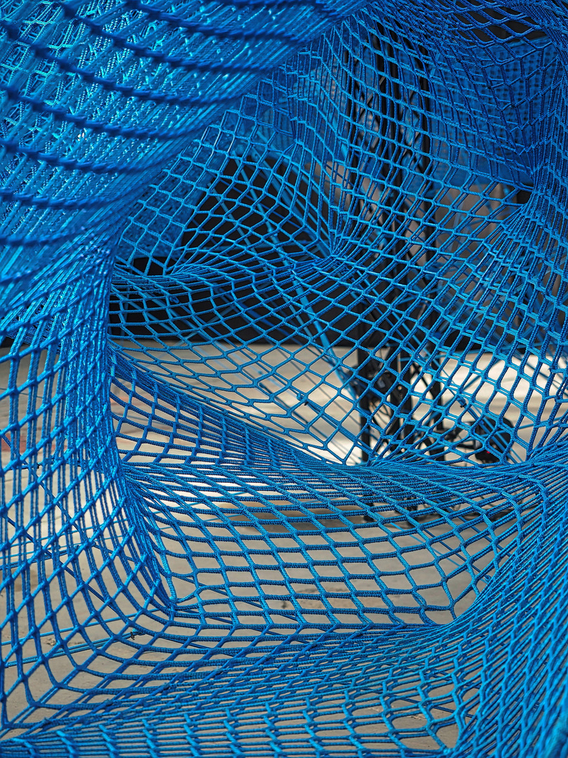 blaues Netz