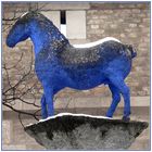 Blaues Pferd - Skulpturengarten Nürnberg