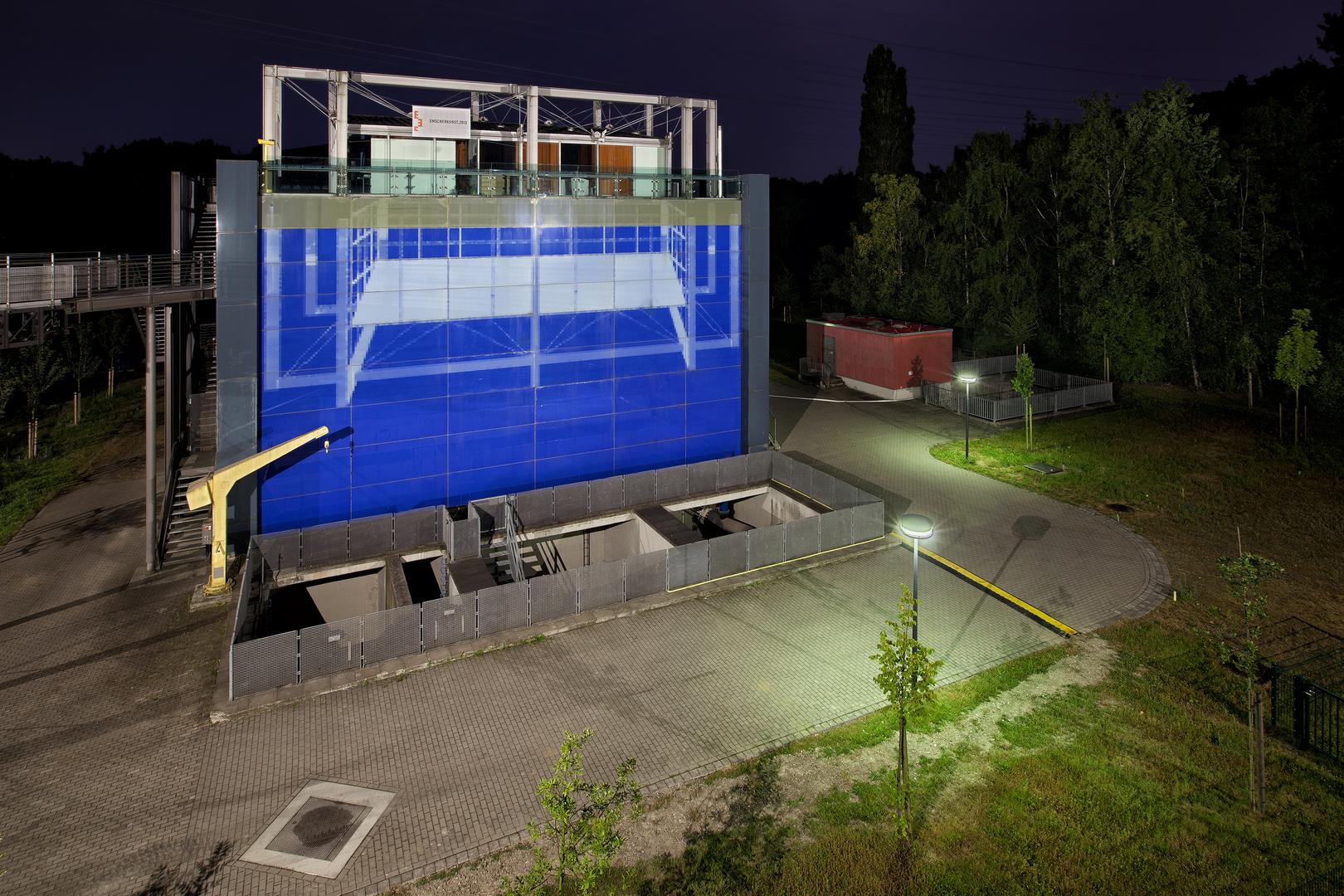 Blaues Pumpwerk IV – Pumpwerk Gelsenkirchen Horst