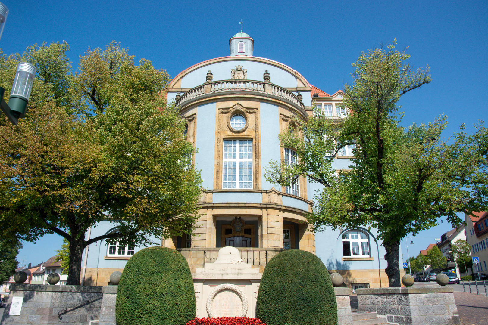 Blaues Rathaus in Donaueschingen