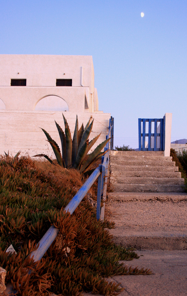 Blaues Tor in Sissi auf Kreta