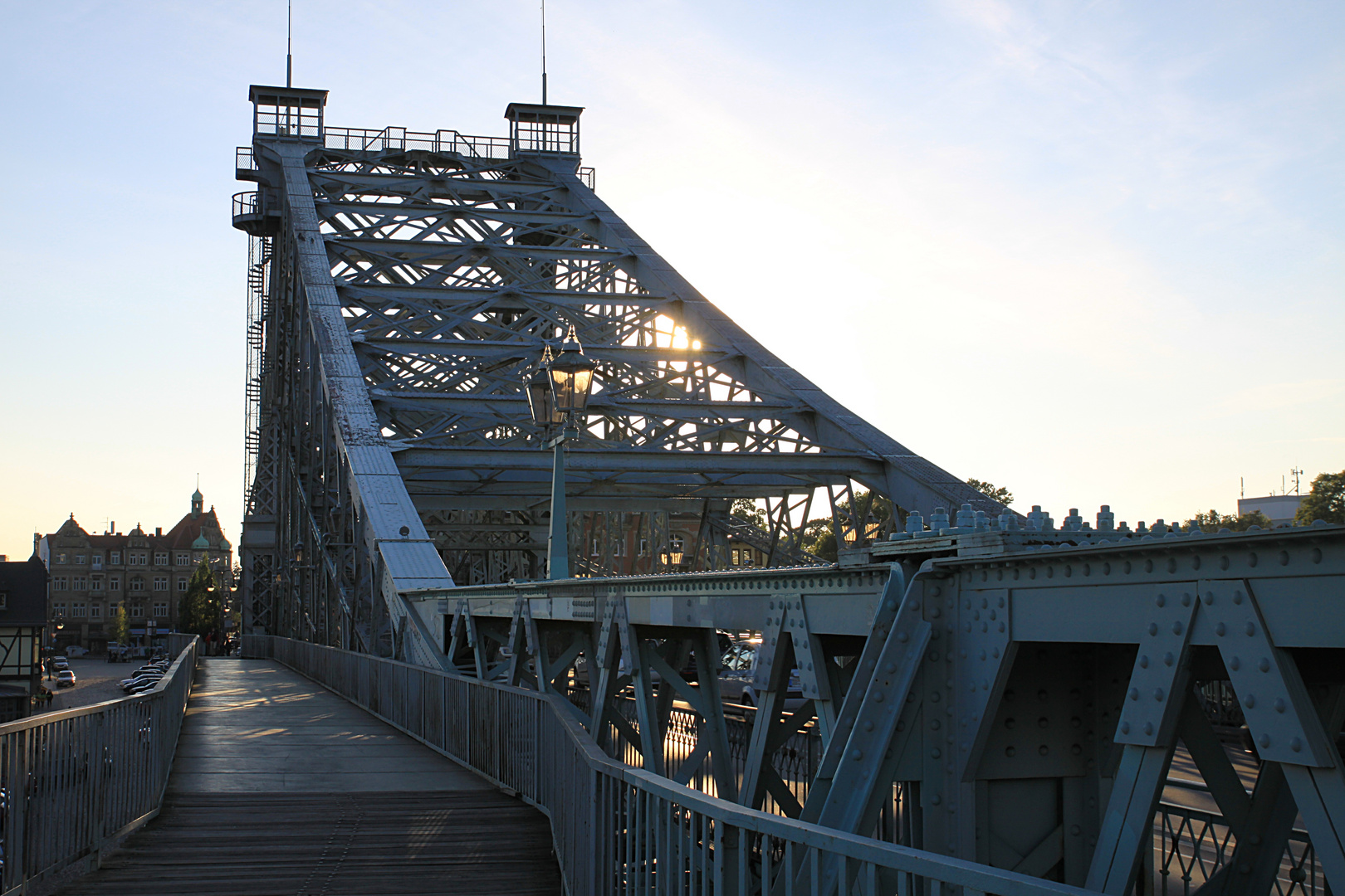 Blaues Wunder in Dresden