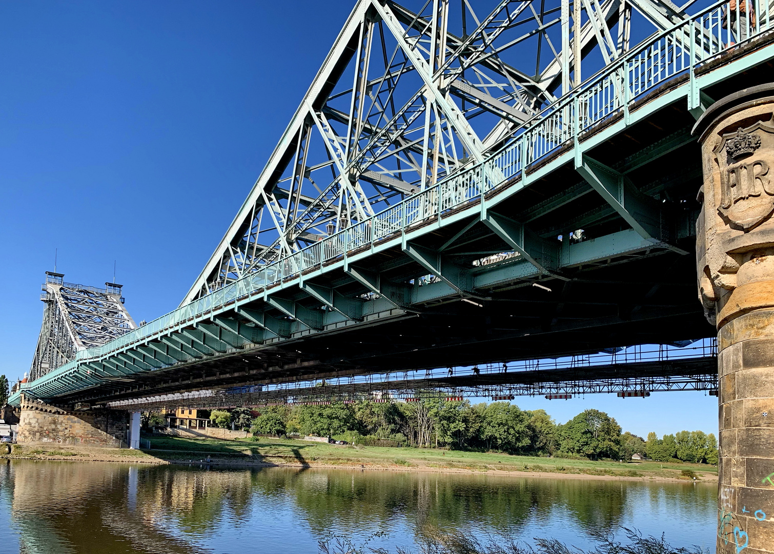 Blaues Wunder in Dresden