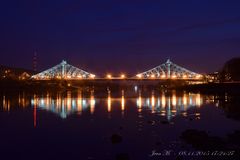 Blaues Wunder - Loschwitzer Brücke in Dresden - 08.11.2015 17:24:27