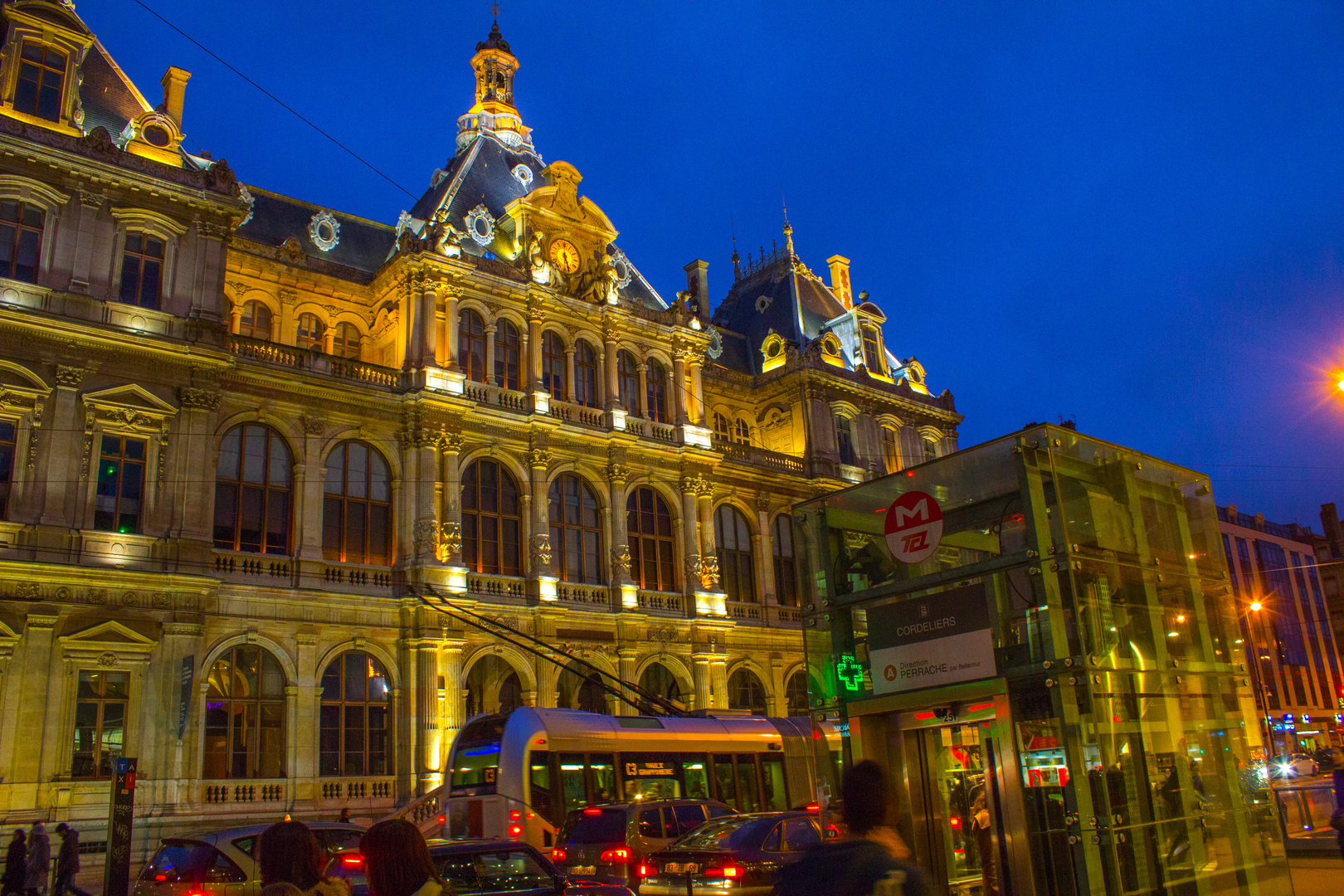 Blauestunde in Lyon