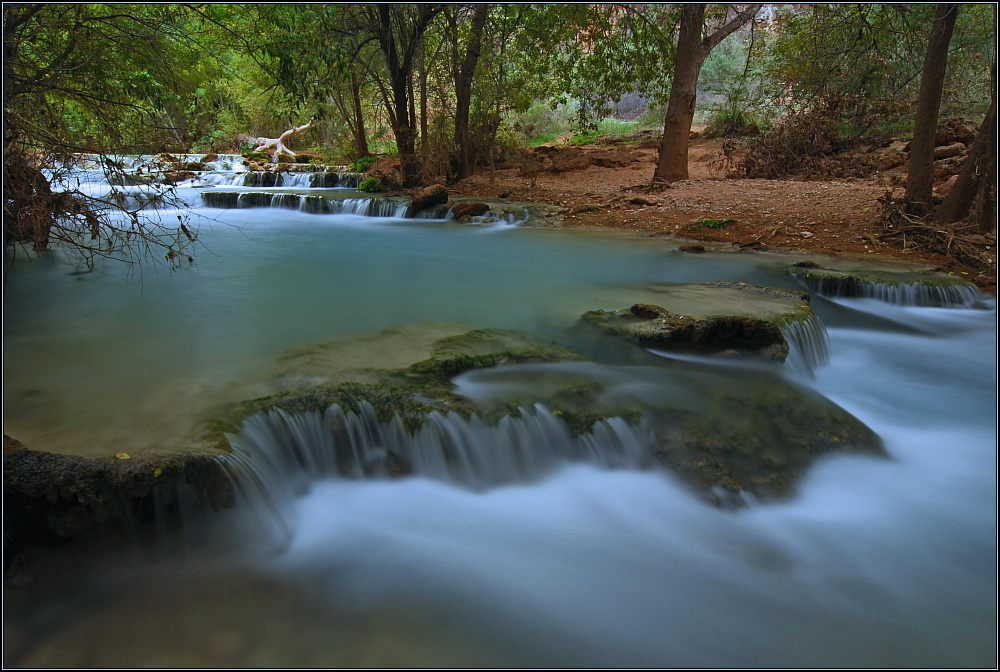 blaugrüne Wasser