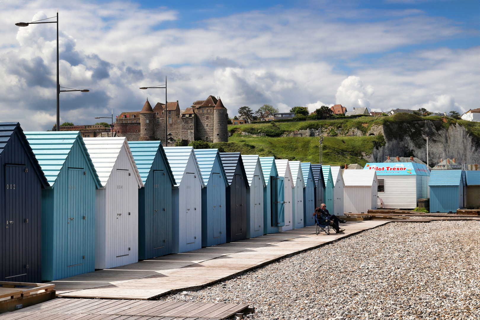 Blaumachen in Dieppe