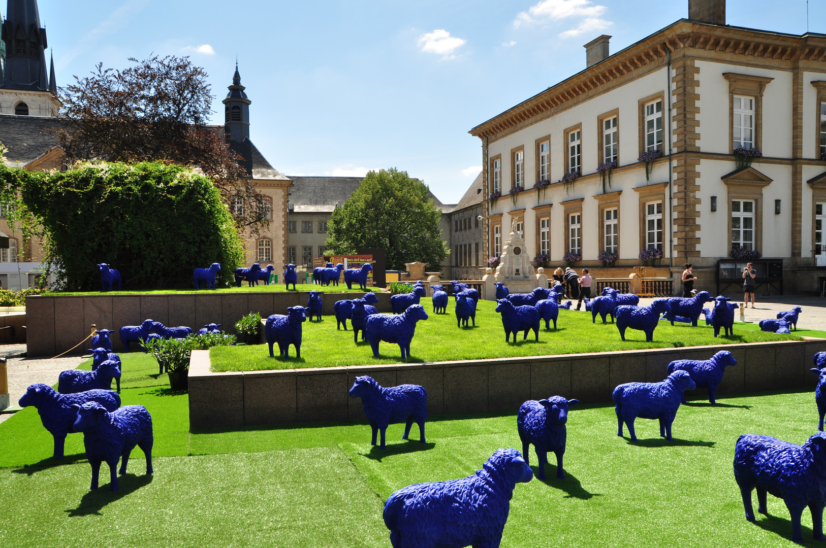 Blauschäferei in Luxemburg