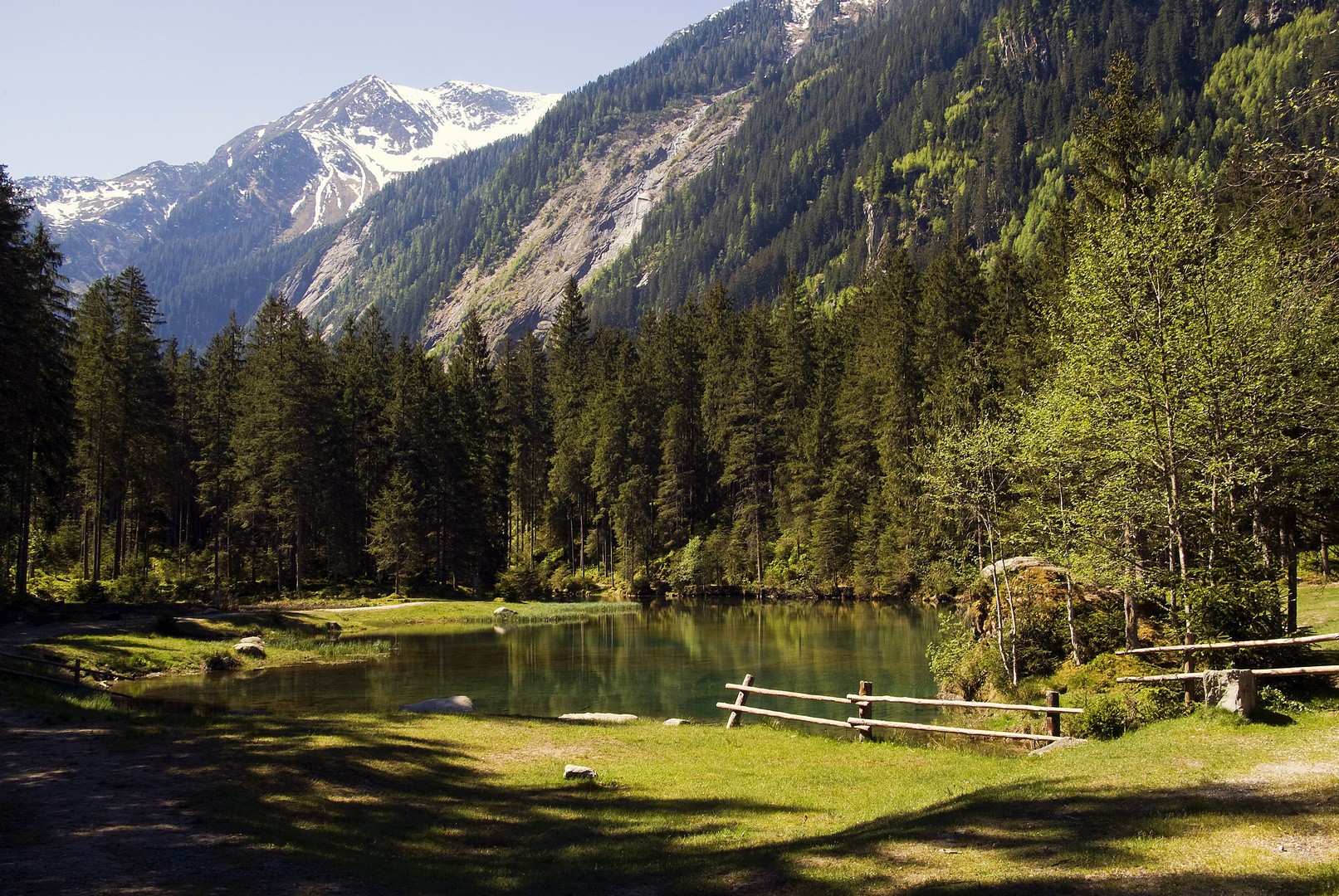 Blausee im Obersulzbachtal