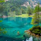 Blausee in den Berner Alpen, Schweiz