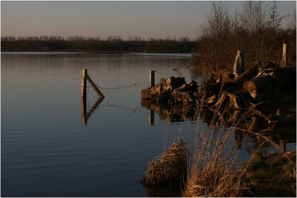 Blausteinsee im letzten Licht