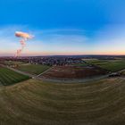 Blausteinsee und Kraftwerk im 360 ° Modus