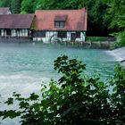 Blautopf am Abend