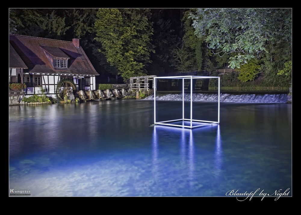 * * * Blautopf by Night * * *