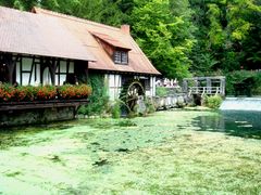 Blautopf im Sommer