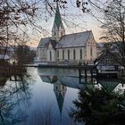 Blautopf im Winter