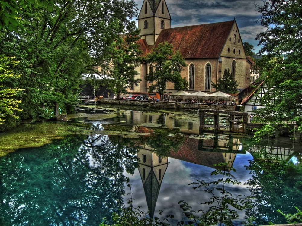 Blautopf in HDR