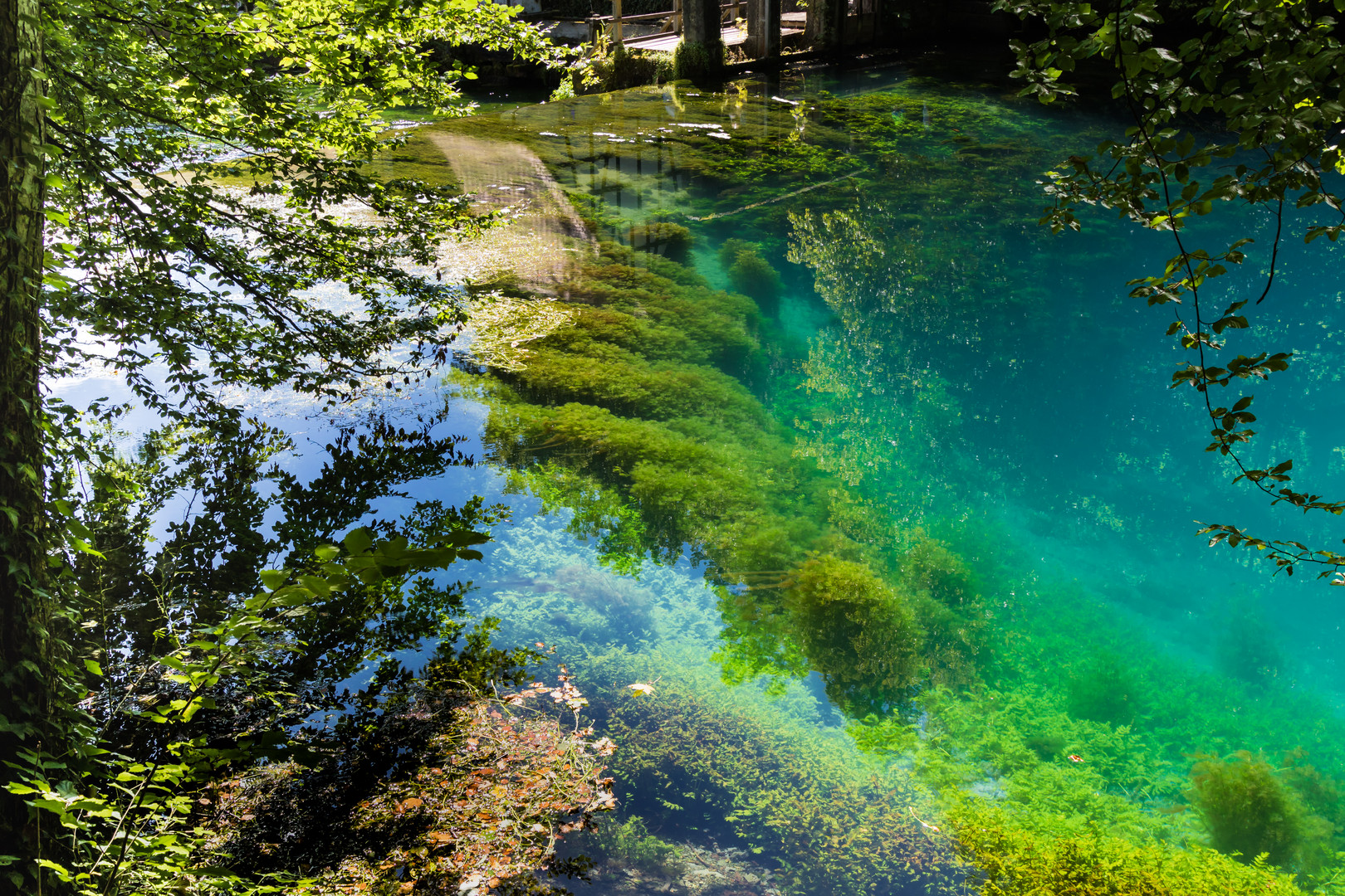 Blautopf Überlauf