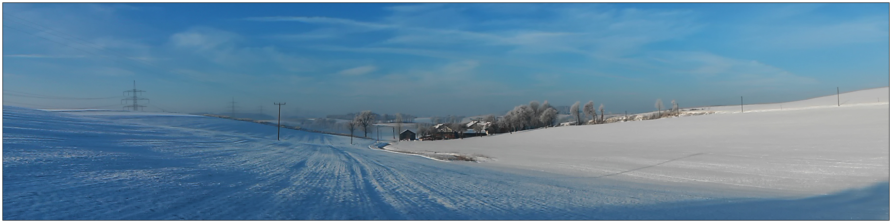 Blau/weiß