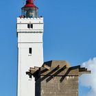 blavand leuchtturm mit einem zeitzeugen des 1000jährigen reiches