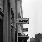 Blechschild " Friseur"