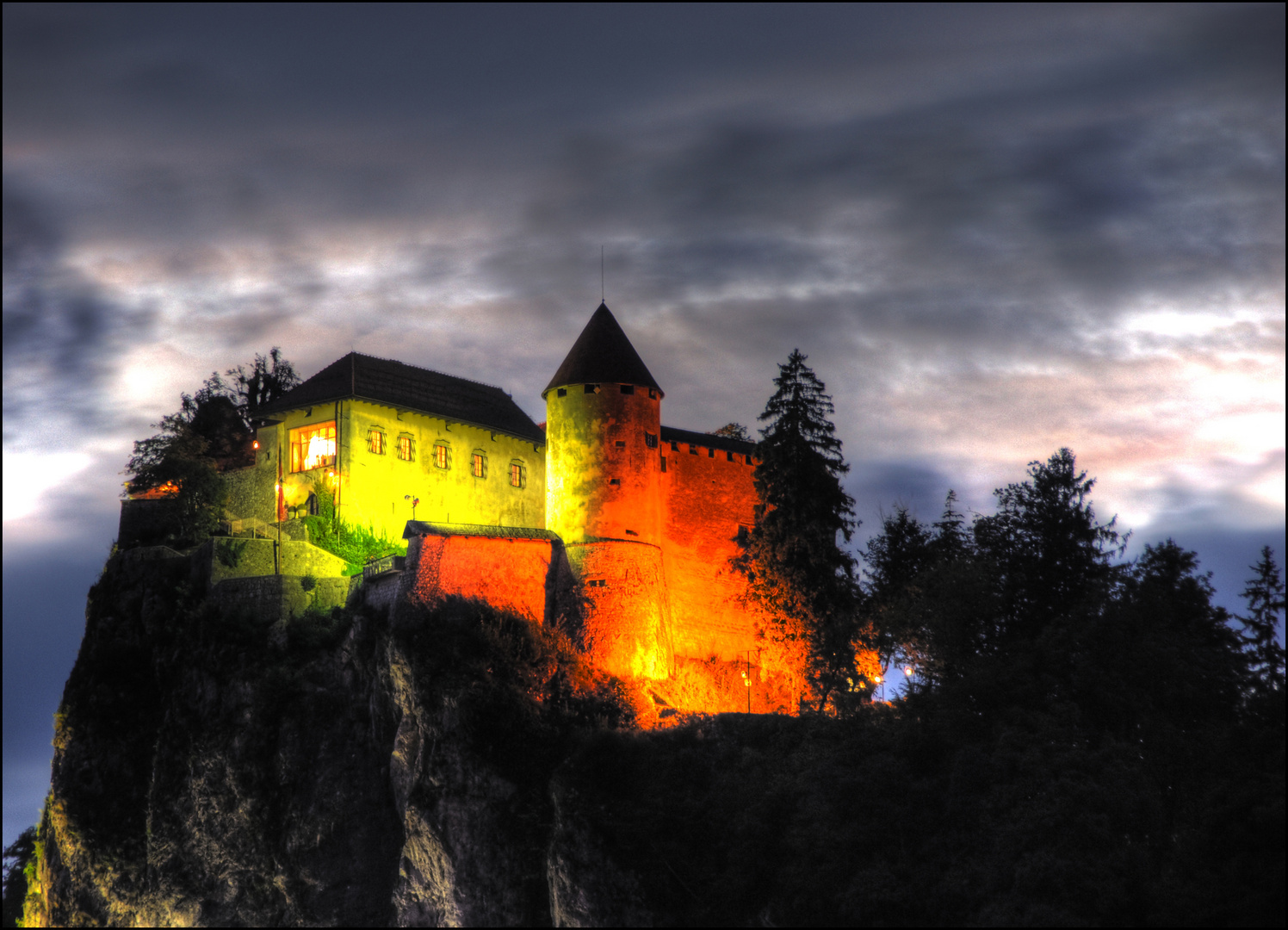 bled abendstimmung