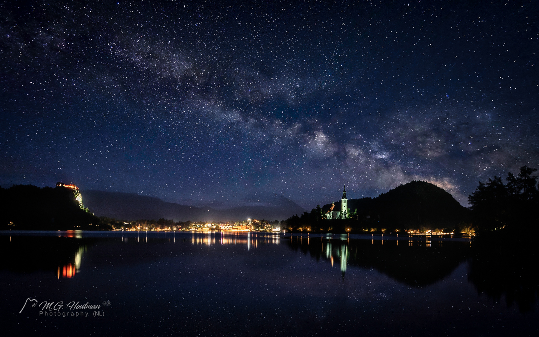 Bled at Night - Slovenia