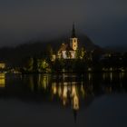 Bled bei Nacht