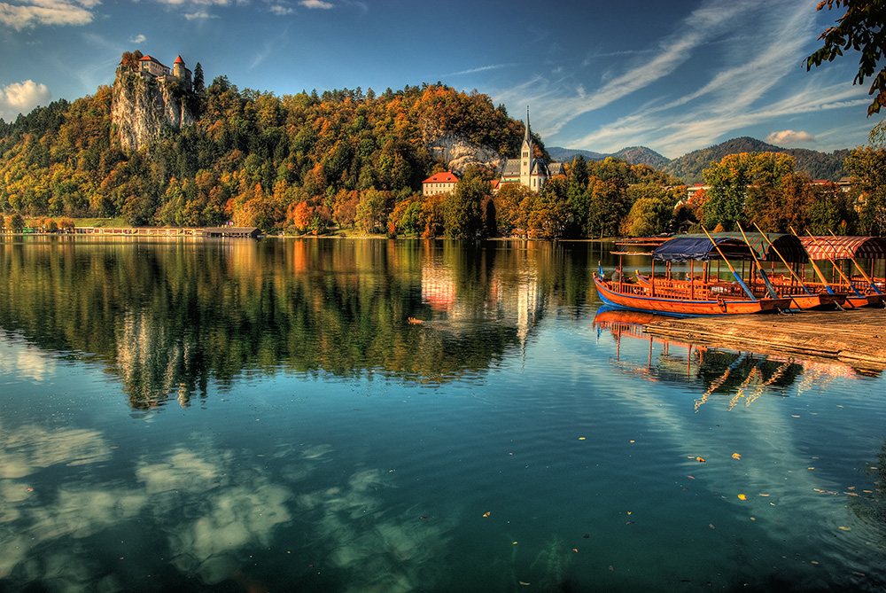 Bled im Herbst