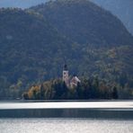 Bled, Insel mit Kirche Mariä Himmelfahrt