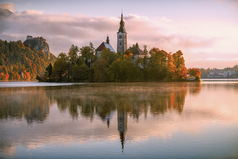 Bled sunrise