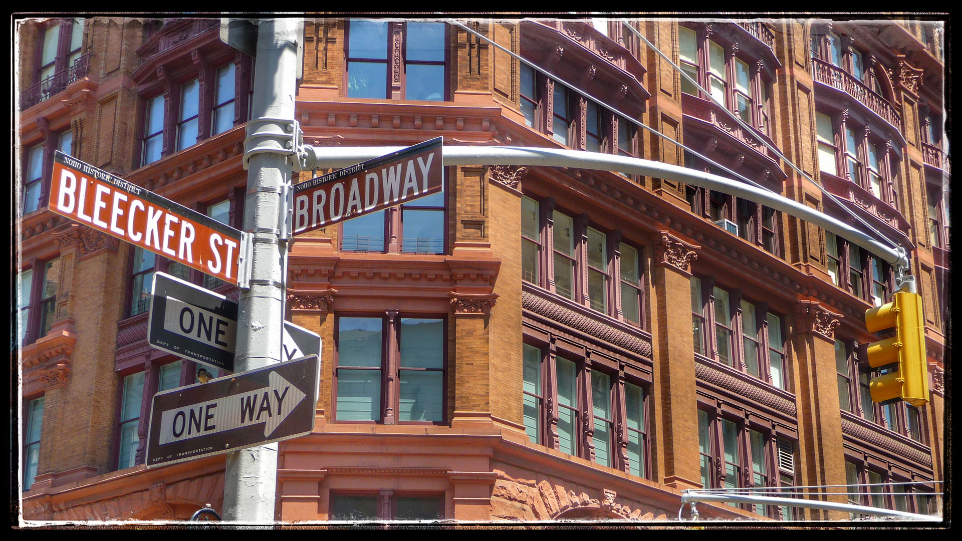 Bleeker Street Corner Broadway