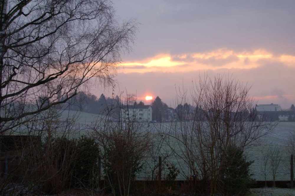 Bleichenberg im Winternebel