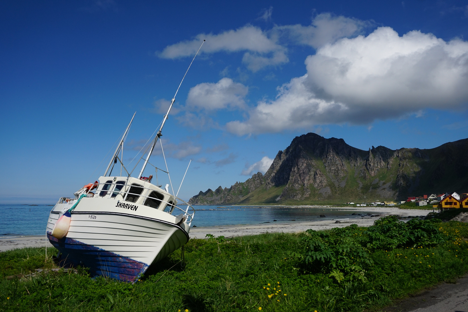 Bleik, Fischerboot