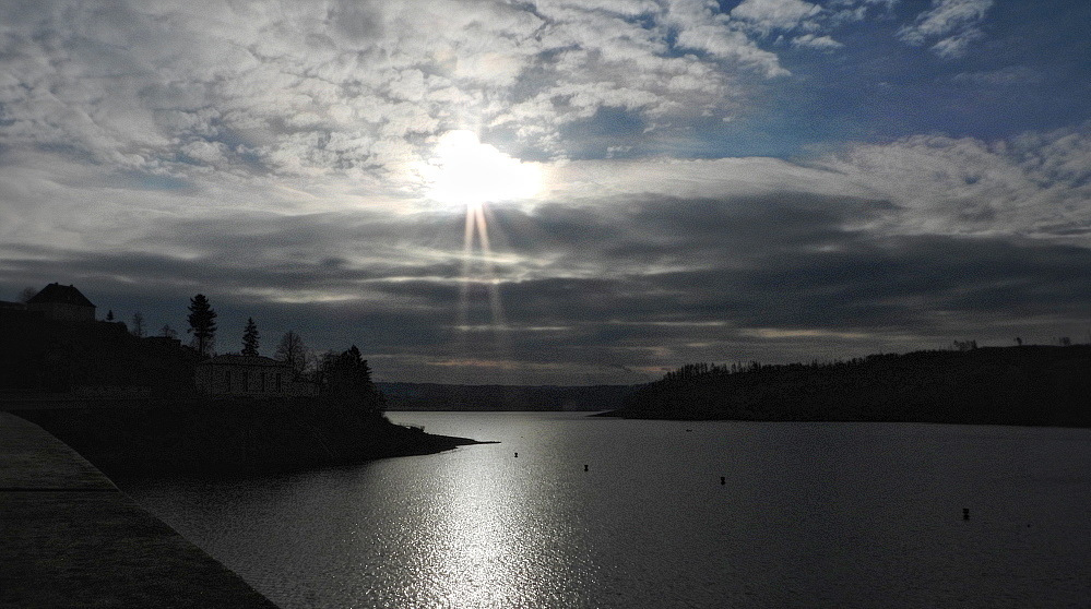 Bleilochstausee am 3. Advent