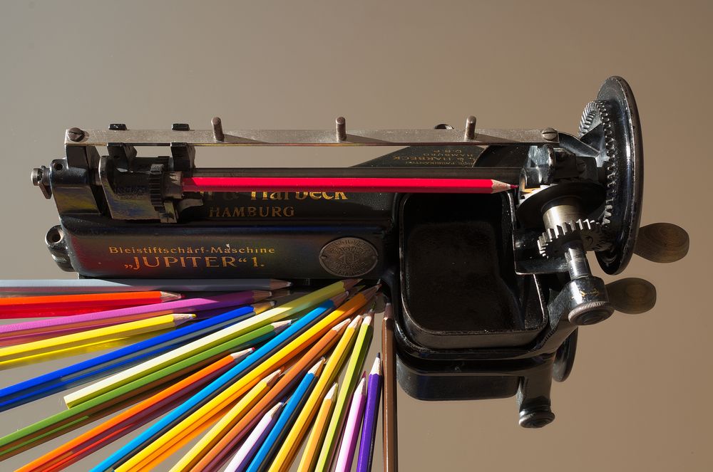 Bleistiftschärf-Maschine JUPITER 1