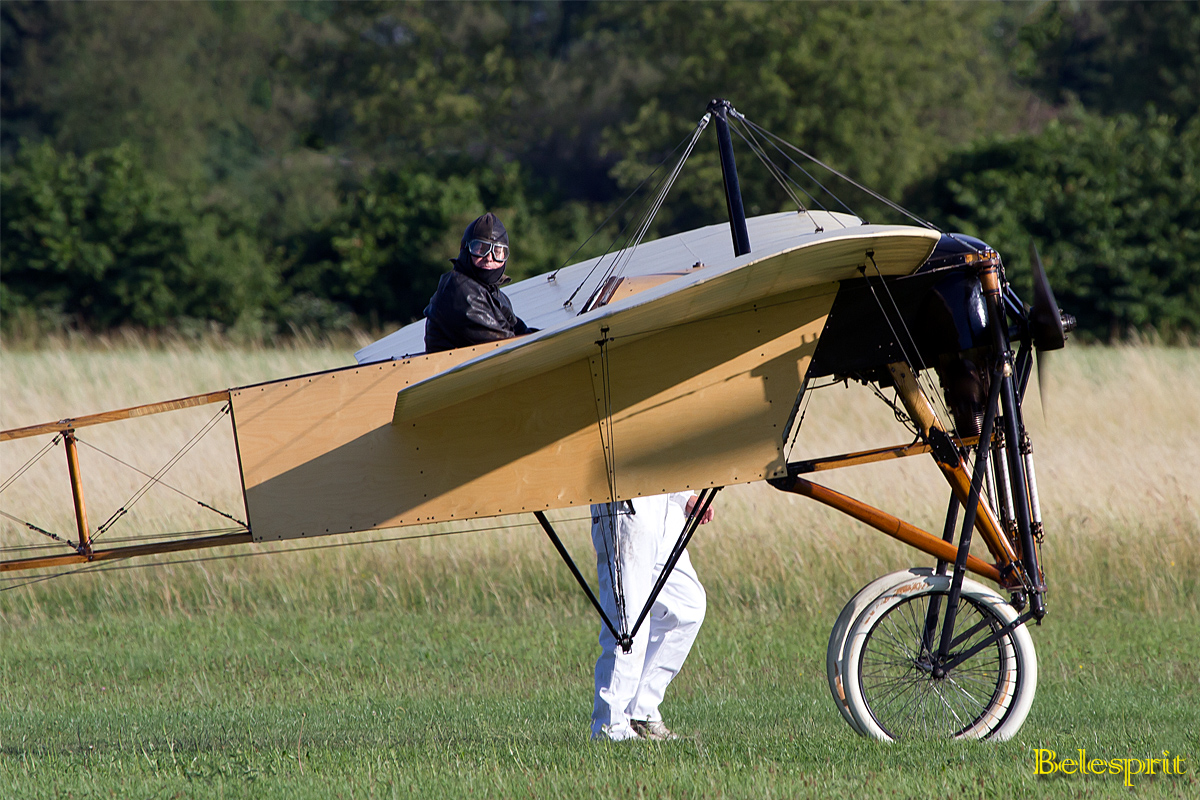 Bleriot XI von 1909, auf der Air Classics Gelnhausen 2011 (4)