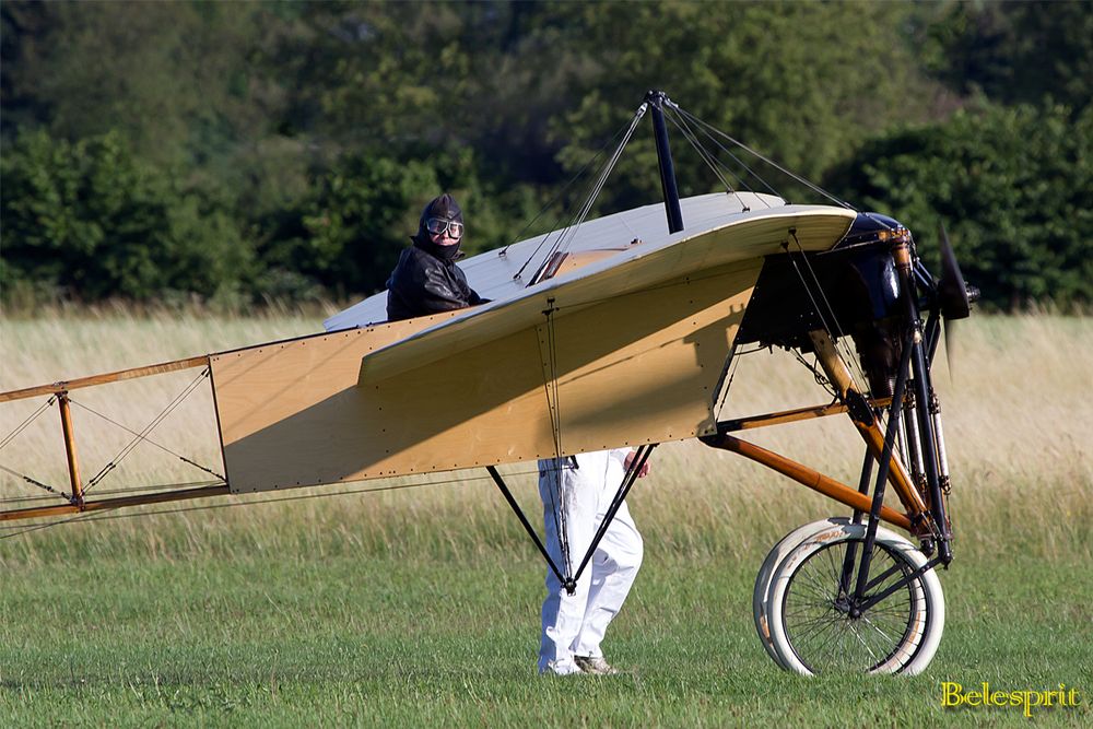 Bleriot XI von 1909, auf der Air Classics Gelnhausen 2011 (4)