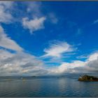 Bleu ciel sur la baie de Morlaix