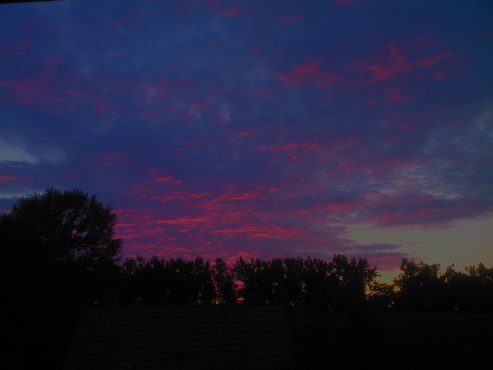 Bleu Rose Violet Photo Et Image Paysages Ciel Nuages Un Debut Images Fotocommunity